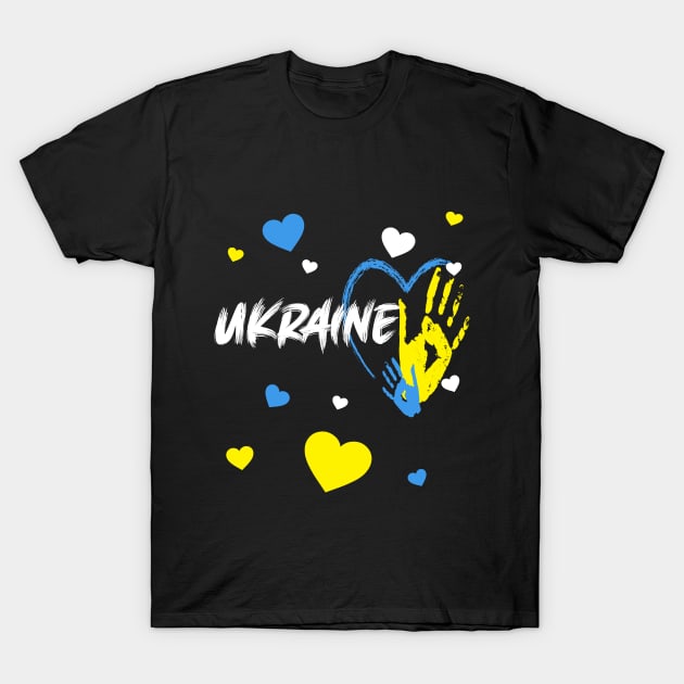 Ukraine trident Ukraine flag Ukrainian flag Ukraine T-Shirt by Darwish